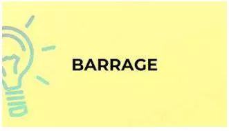 Barrage meaning