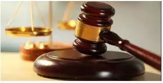 Adjudicate  - To make an official decision about who is right between two groups or organizations that disagree.