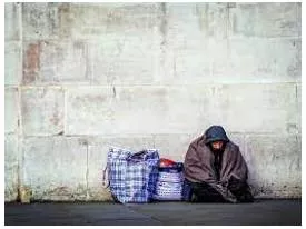 Destitute  - Without money, food and the other things necessary for life.