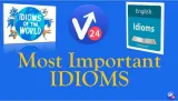 Today's idioms  to break someone 