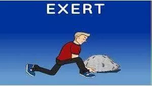 Exerted - To use power or influence to affect somebody/something.