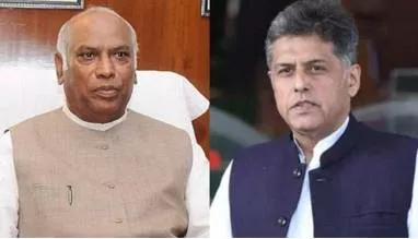 Mallikarjun kharge is a safe pair of hands for congress  manish tewari