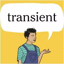 Transient meaning
