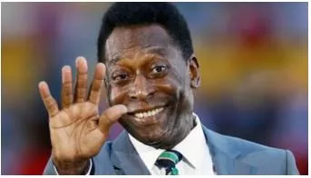 Football’s god  pele  no more
