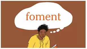 Foment meaning