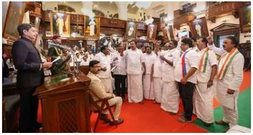 Tamil nadu governor rn ravi’s conduct in assembly is unseemly  ill serves his high office