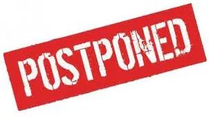 Postponement - The action of postponing Deferment
