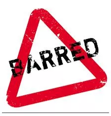 Barred meaning