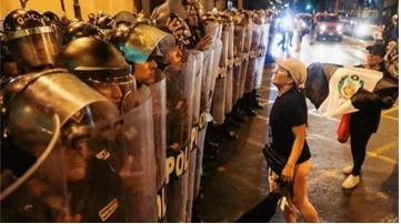 Peru declares state of emergency in lima over protests that killed 42 people