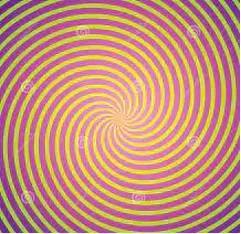 Twirled - To turn round and round quickly