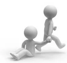 Dragged - Pull (someone or something) along forcefully, roughly, or with difficulty.