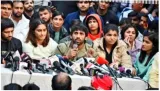 Anurag thakur meets protesting wrestlers  no breakthrough yet | 10 points