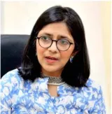 Dcw chief swati maliwal slams bjp for ‘drama’ remark on dragging case