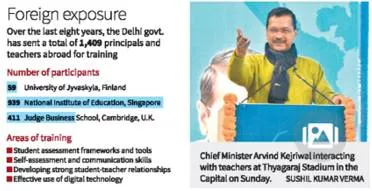 Have turned tentwaale schools into talentwaale schools  says kejriwal