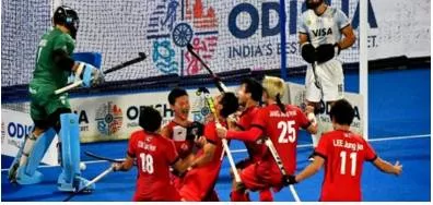 Korea refuses to wilt under pressure  shoots out argentina