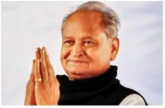 Gehlot announces 'mission 156'  says cong  will win because of govt 's work