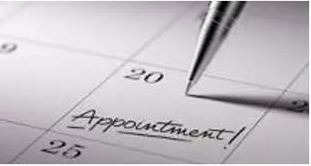 Appointed - Decided on beforehand