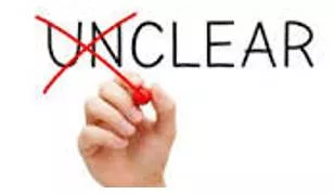 Clarified - Make (a statement or situation) less confused and more comprehensible
