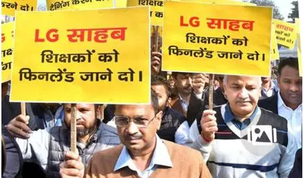 Sisodia writes to saxena  reminds him to clear file on teachers’ finland visit