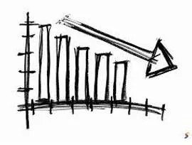 Shrank - Become or make smaller in size or amount.