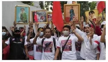 Myanmar junta extends emergency in a bid to delay elections