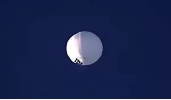 Chinese ‘spy balloon’ spotted in american skies  pentagon says