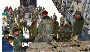 Turkey earthquake  india sends c 17 flights with ndrf teams  dog squad  medical crew for relief