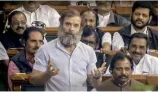 Pm modi should get gold medal’  rahul gandhi on foreign policy  adani interests