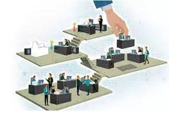 Bureaucratic - A system of government in which most of the important decisions are taken by state officials rather than by elected representatives.