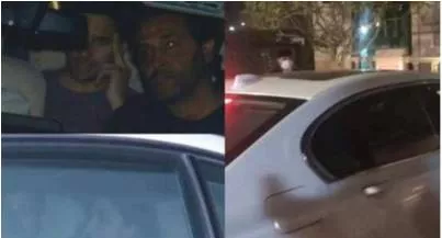 Newlyweds sidharth malhotra and kiara advani spotted on their way to delhi reception