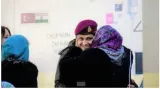 In heart warming gesture  turkish lady kisses indian army woman personnel 