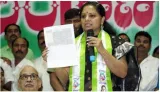 In cbi  ed crosshairs over delhi liquor ‘scam’  kcr’s daughter kavitha set to be brs national secy