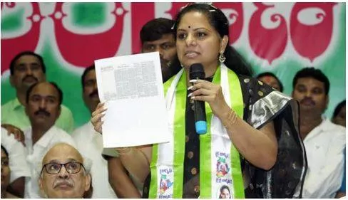 In cbi  ed crosshairs over delhi liquor ‘scam’  kcr’s daughter kavitha set to be brs national secy