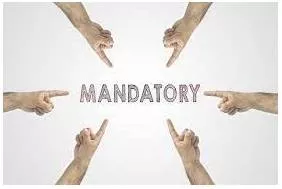 Mandated meaning