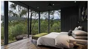 Accommodation - A room, group of rooms, or building in which someone may live or stay.