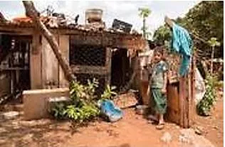 Impoverished - Made poor.