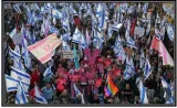 Israel  benjamin netanyahu accuses protesters of ‘trampling democracy’