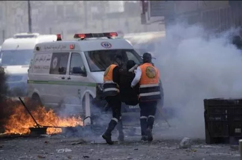 10 palestinians killed  scores hurt in israel army’s west bank raid