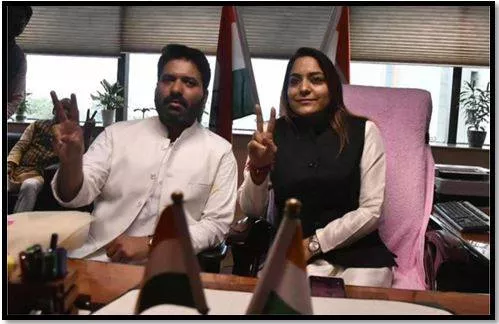 Delhi mcd mayoral polls aap’s shelly oberoi is new mayor  aaley iqbal is deputy mayor