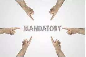 Mandatory meaning