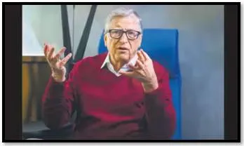 Ht interview  due to misinformation  my worry is that trust in top experts is lower than before  says bill gates