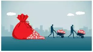 Disproportionate - To an extent that is too large or too small in comparison with something else.