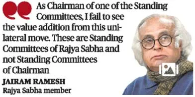 Vice president appoints his staff on house committees
