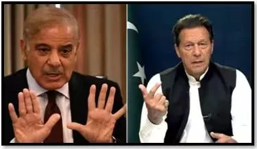 Shehbaz sharif vs imran khan on pakistan’s imf deal  ‘niazi’s agenda is… ’