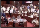 Row over rahul speech disrupts parliament