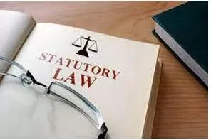 Statutory - Required, permitted, or enacted by statute.