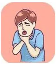 Choking - Have severe difficulty in breathing because of a constricted or obstructed throat or a lack of air.