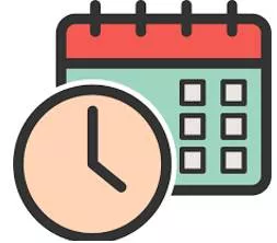 Scheduled - Included in or planned according to a schedule.