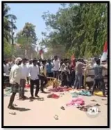 Protest by banjara community turns violent in karnataka