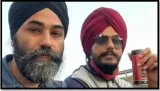 In hoshiarpur  amritpal singh  papalpreet singh escape punjab police again